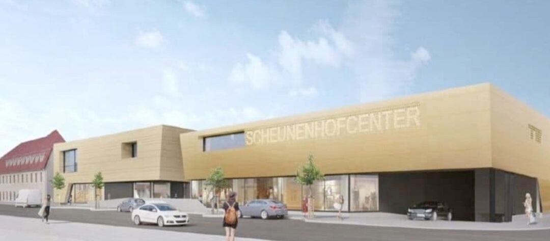 NEUBAU EINKAUFSZENTRUM QUARTIER SCHEUNENHOF, PIRNA